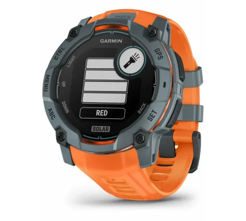 Garmin Instinct 3 – 50 mm, Solar Twilight with Solstice Band