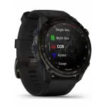 Garmin Descent Mk3i – 51 mm Carbon Gray DLC Titanium with Black Silicone Band