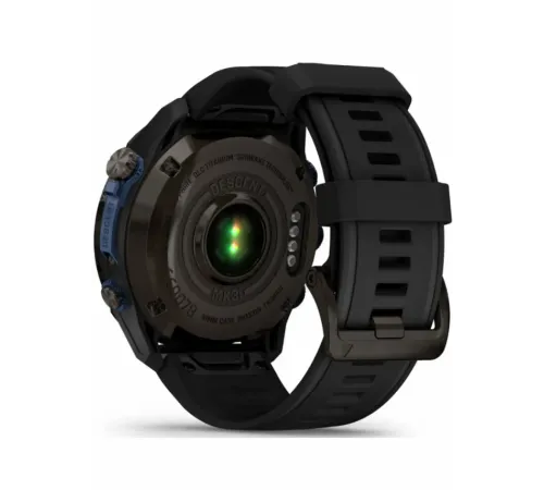 Garmin Descent Mk3i – 51 mm Carbon Gray DLC Titanium with Black Silicone Band