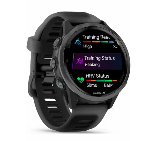 Garmin Forerunner 570 - 42mm Slate Gray Aluminum with Translucent Black/Black Band
