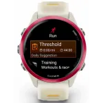 Garmin Forerunner 570 - 42mm Raspberry Aluminum with Translucent Bone/Mango Band