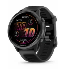Garmin Forerunner 570 - 47mm Slate Gray Aluminum with Translucent Black/Black Band