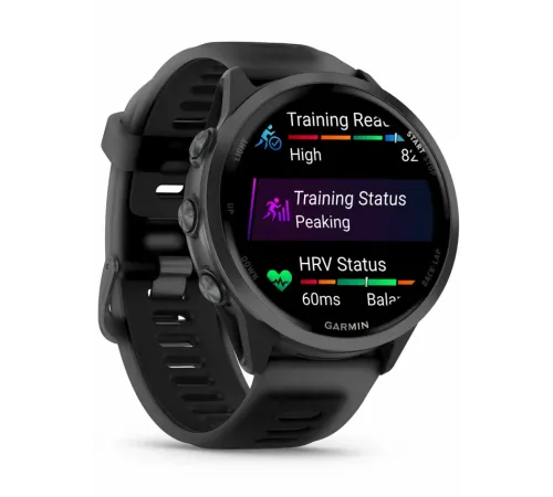 Garmin Forerunner 570 - 47mm Slate Gray Aluminum with Translucent Black/Black Band