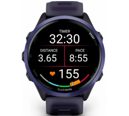Garmin Forerunner 570 - 47mm Indigo Aluminum with Translucent Imperial Purple/Indigo Band