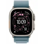 Apple Watch Ultra 3 49 мм Natural Titanium Light Blue Alpine Loop
