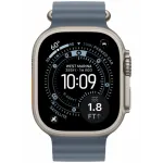 Apple Watch Ultra 3 49 мм Natural Titanium Anchor Blue Ocean Band