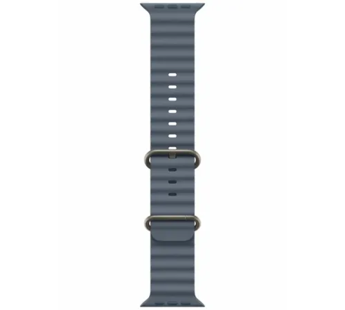 Apple Watch Ultra 3 49 мм Natural Titanium Anchor Blue Ocean Band