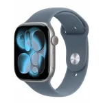 Apple Watch Series 11 42 mm Space Grey Aluminium Black Sport Band