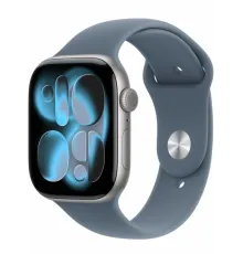 Apple Watch Series 11 42 mm Space Grey Aluminium Black Sport Band