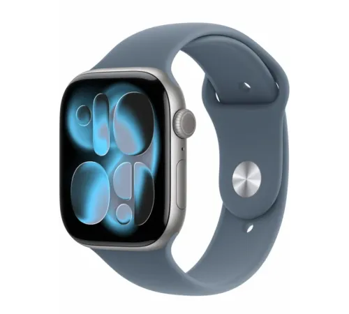 Apple Watch Series 11 42 mm Space Grey Aluminium Black Sport Band