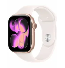 Apple Watch Series 11 42 mm Rose Gold Aluminium Light Blush Sport Band