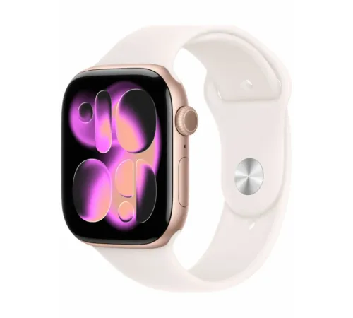 Apple Watch Series 11 42 mm Rose Gold Aluminium Light Blush Sport Band
