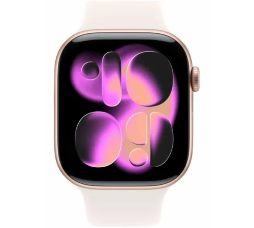 Apple Watch Series 11 42 mm Rose Gold Aluminium Light Blush Sport Band