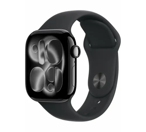 Apple Watch Series 11 42 mm Jet Black Aluminum Black Sport Band
