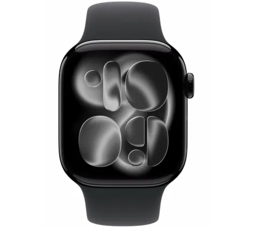 Apple Watch Series 11 42 mm Jet Black Aluminum Black Sport Band