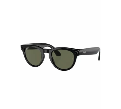 Умные очки Ray-Ban Meta HeadLiner (Черный глянцевый/Зеленый)
