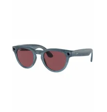 Умные очки Ray-Ban Meta HeadLiner (Синий прозрачный/Красный)