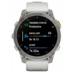 Garmin Epix Sapphire Gen 2 (серебристый титан/белый)