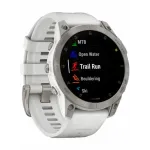 Garmin Epix Sapphire Gen 2 (серебристый титан/белый)