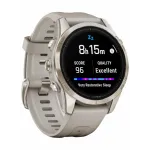 Garmin Epix Pro Gen 2 Sapphire Edition 42 mm Soft Gold with Light Sand Band
