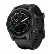 Garmin Epix Pro Gen 2 Sapphire Edition 42 mm Carbon Gray DLC Titanium with Black Band