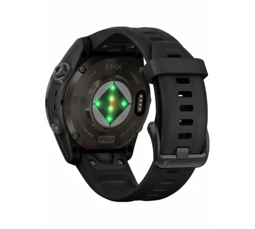 Garmin Epix Pro Gen 2 Sapphire Edition 42 mm Carbon Gray DLC Titanium with Black Band