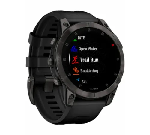 Garmin Epix Sapphire Gen 2 (черный титан/черный)