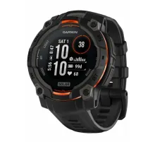 Garmin Instinct 3 – 45 mm, Solar Black with Black Band
