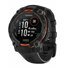 Garmin Instinct 3 – 45 mm, Solar Black with Black Band