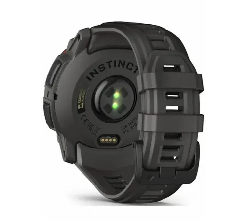 Garmin Instinct 3 – 50 mm, Solar Black with Charcoal Band