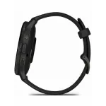Garmin Venu 3 Slate Stainless Steel Bezel with Black Case and Silicone Band