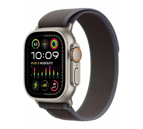 Watch Ultra 2, 49mm Trail Loop Сине-чёрный - M/L MRF63