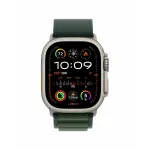 Watch Ultra 2, 49 mm, Natural, Alpine Loop, Dark Green - L MX5T3