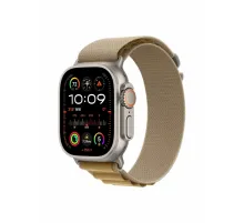 Watch Ultra 2, 49 mm, Natural, Alpine Loop, Tan - S MX5Y3