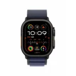 Watch Ultra 2, 49 mm, Black, Alpine Loop, Navy - L MX4V3