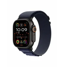 Watch Ultra 2, 49 mm, Black, Alpine Loop, Navy - L MX4V3