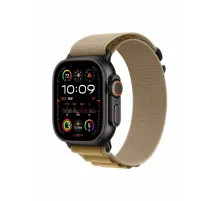 Watch Ultra 2, 49 mm, Black, Alpine Loop, Tan - M MX4W3