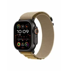 Watch Ultra 2, 49 mm, Black, Alpine Loop, Tan - M MX4W3