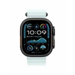 Watch Ultra 2, 49 mm, Black, Ocean Band, Ice Blue MREI3