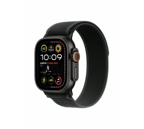 Watch Ultra 2, 49 mm, Black, Trail Loop, Black - M/L MRF63
