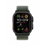 Watch Ultra 2, 49 mm, Black, Trail Loop, Green - M/L MRF43