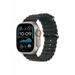 Watch Ultra 2, 49 mm, Natural, Ocean Band, Black MREK4