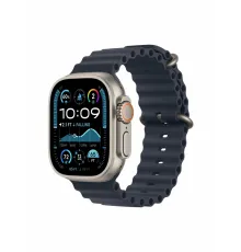 Watch Ultra 2, 49 mm, Natural, Ocean Band, Navy MREM3
