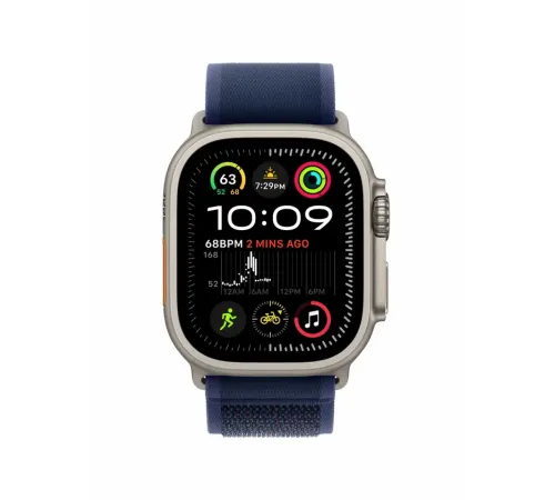 Watch Ultra 2, 49 mm, Natural, Trail Loop, Blue - M/L MRG83