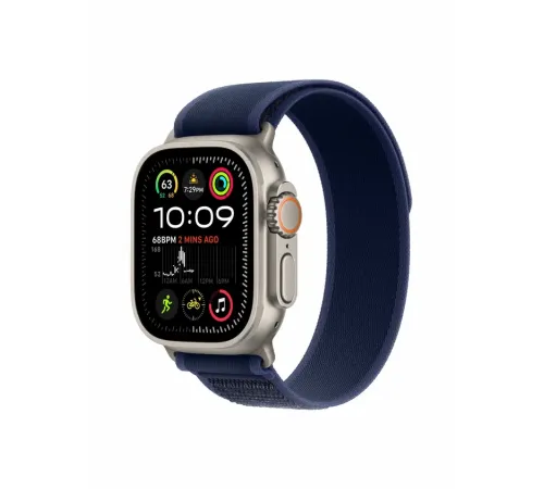 Watch Ultra 2, 49 mm, Natural, Trail Loop, Blue - M/L MRG83
