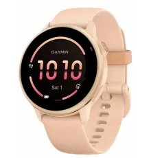 Garmin Vivoactive 6 Metallic Pink Dawn with Pink Dawn Band