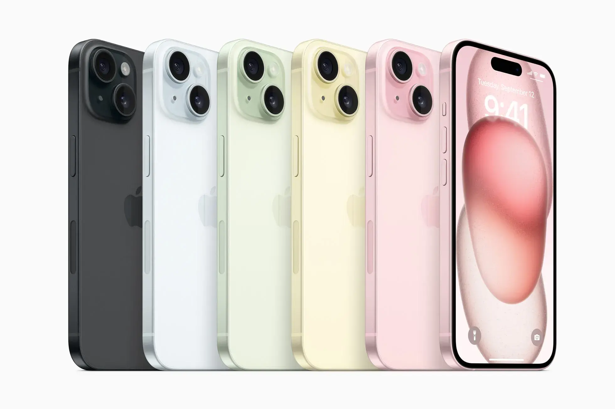 iPhone 15 Plus цвета