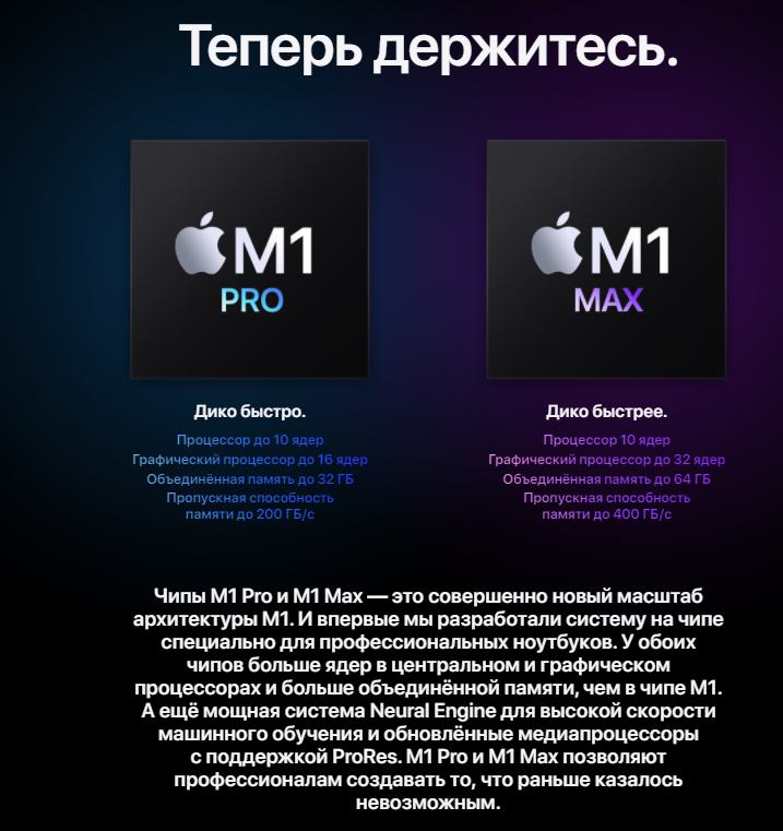ноутбук Apple MacBook Pro 16" 2021