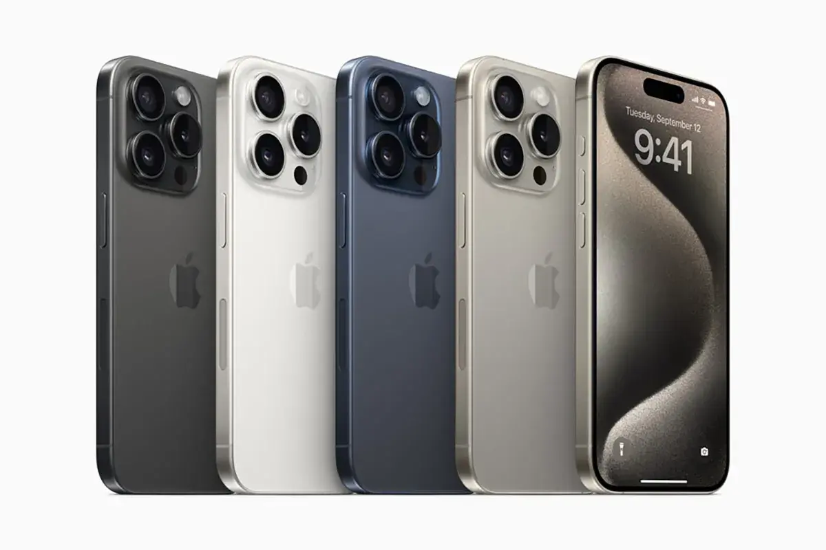 iPhone 15 Pro Max цвета